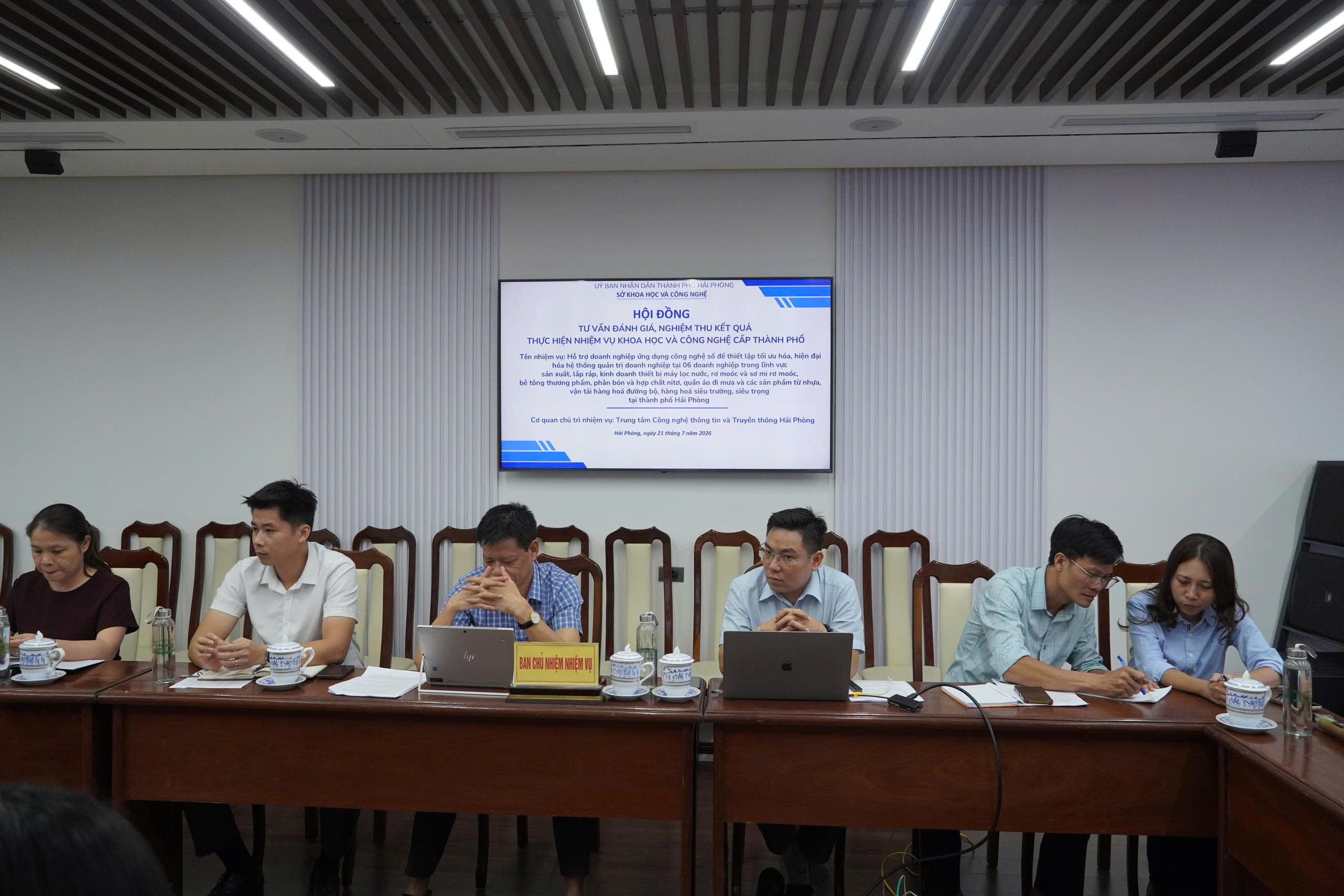 Trường Cao đẳng VTG tham gia thực hiện nhiệm vụ khoa học và công nghệ cấp thành phố