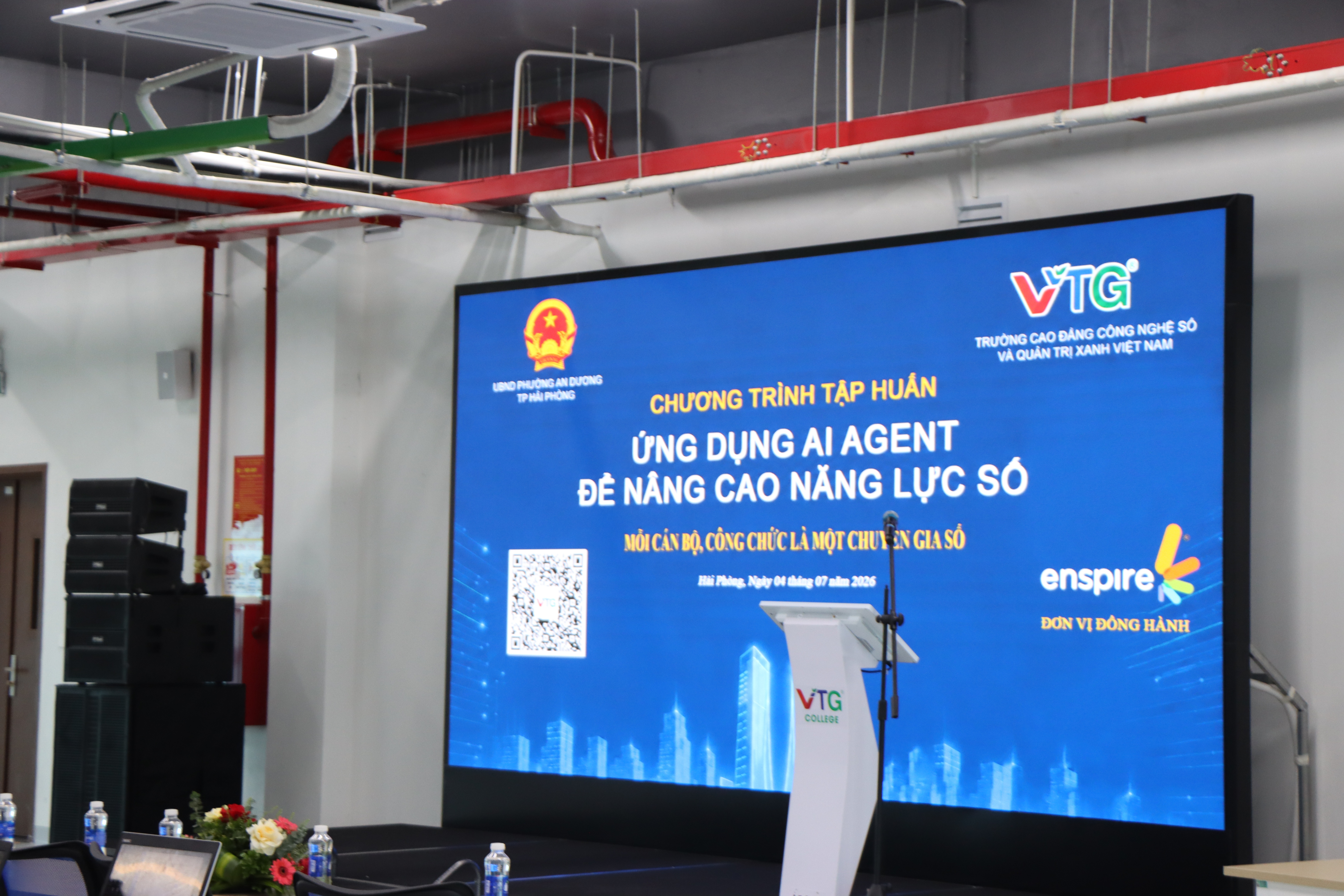 VTG College tổ chức thành công chương trình tập huấn “ Ứng dụng AI Agent để nâng cao hiệu quả công việc và năng lực số”